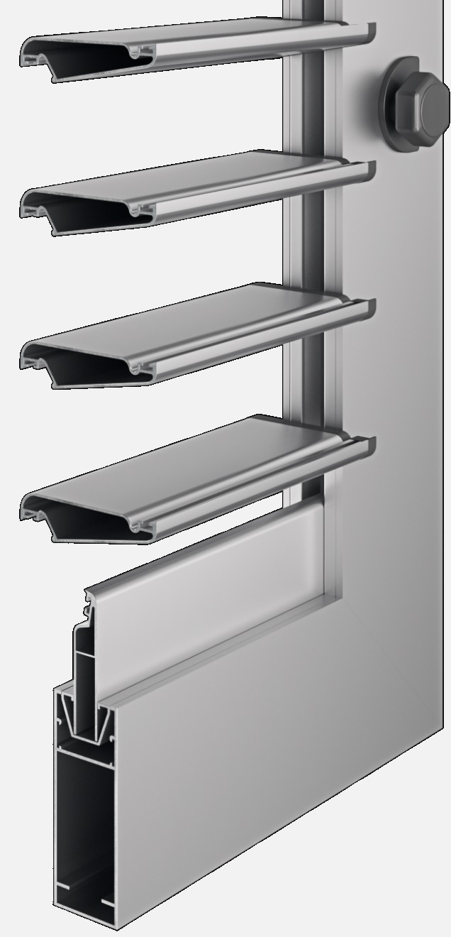 Finestre, Infissi, Persiane, Battenti, Made in Italy, grigio, scuri