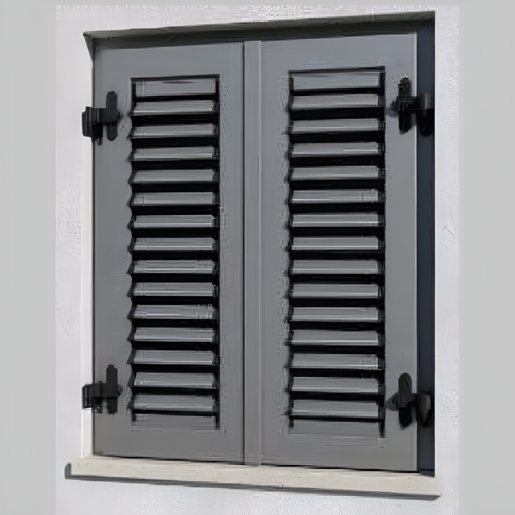 Finestre, Infissi, Persiane, Battenti, Made in Italy, grigio, scuri