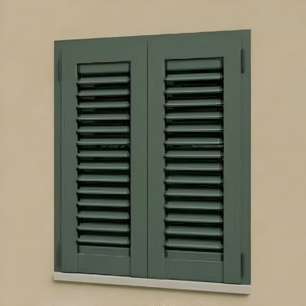 Finestre, Infissi, Persiane, Battenti, Made in Italy, verde, scuri